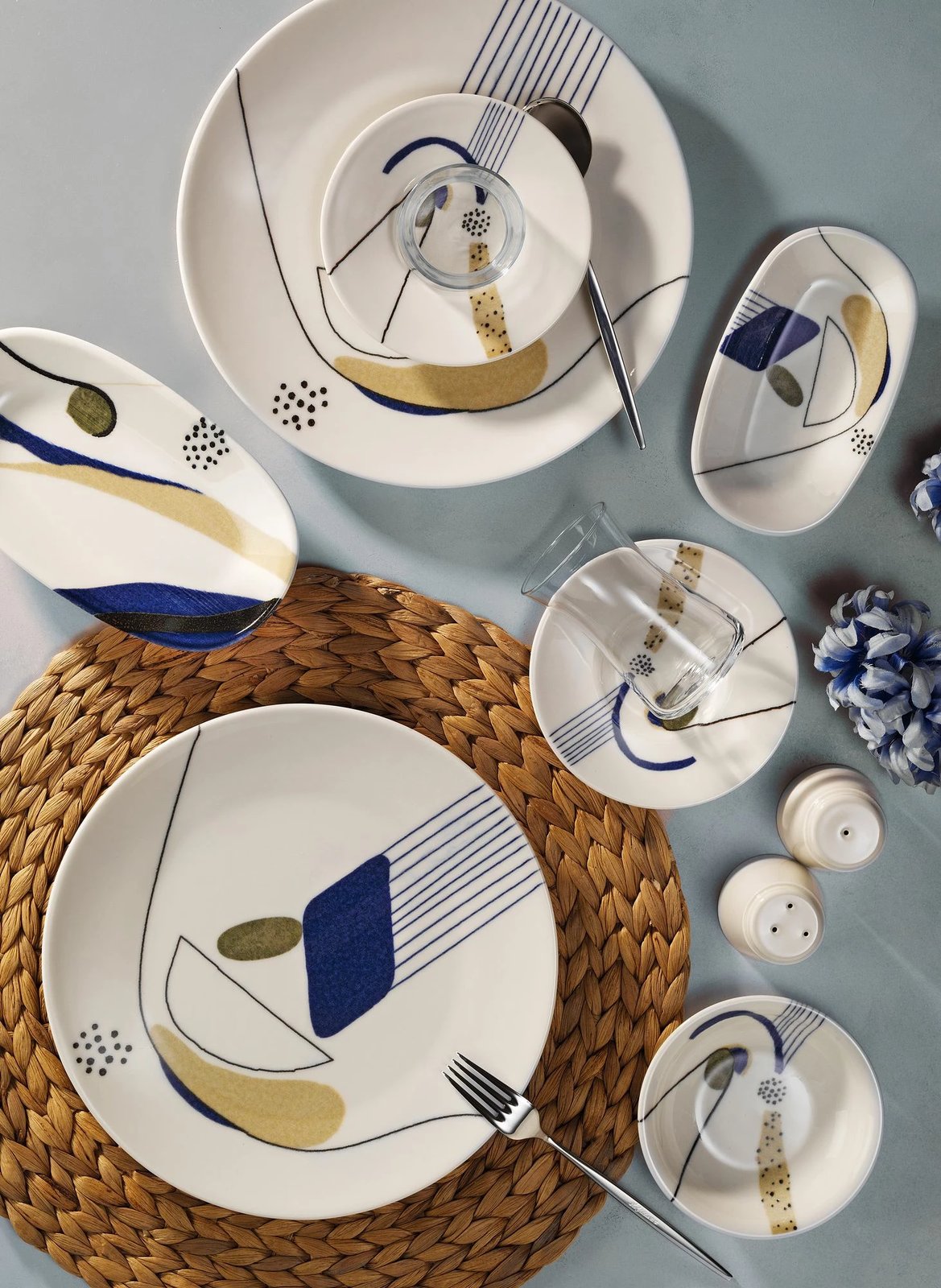 Set mëngjesi 30 pjesësh, Hermia Concept, 58KKT000144