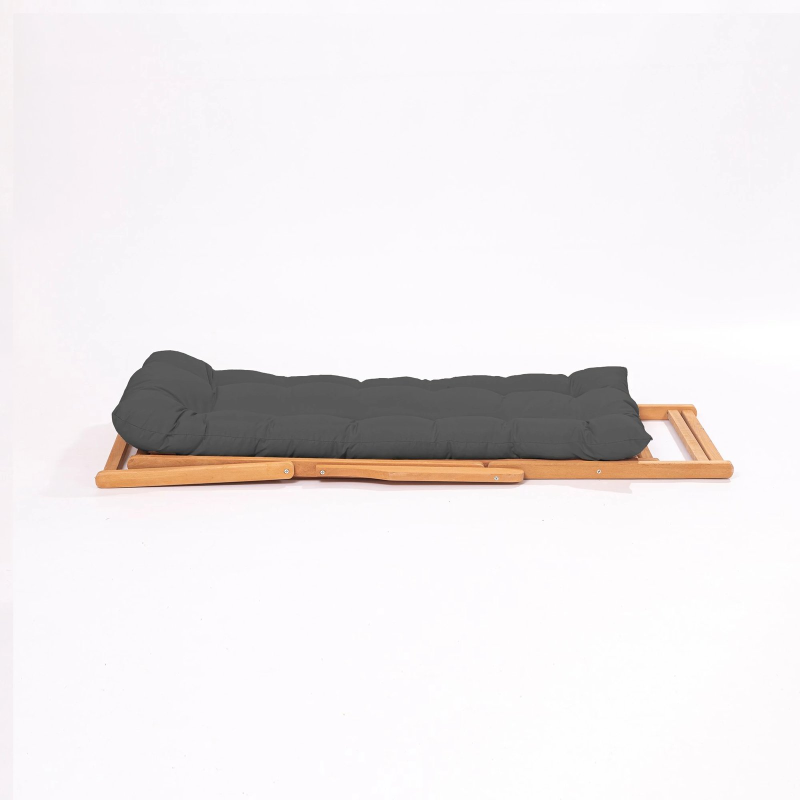 Karrige kopshti Hanah Home, My008, ngjyrë gri, dru fagu