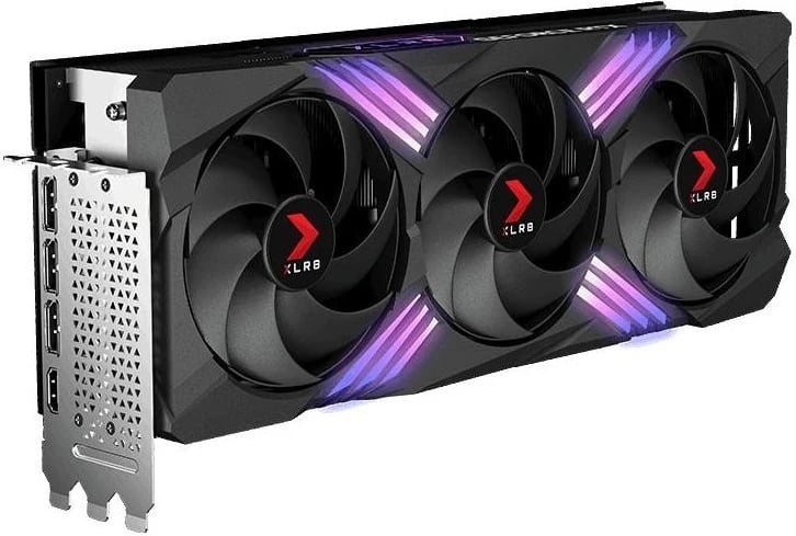 Kartë grafike PNY GeForce RTX 4080 SUPER XLR8 Gaming VERTO™ EPIC-X RGB™ Triple Fan OC 16GB GDDR6X DLSS 3