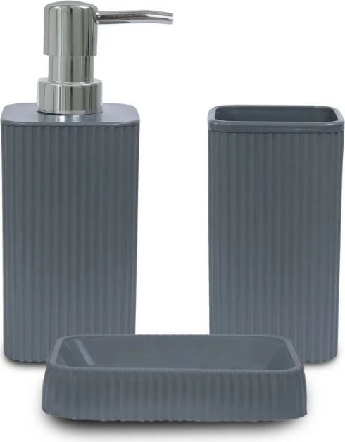 Set banjoje 3 pjesësh, ngjyrë gri, Mijölnir, PZR-043
