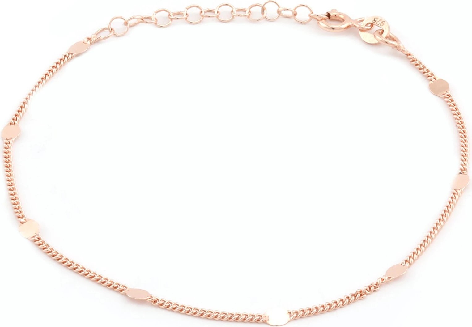 Byzylyk argjendi, ngjyrë rozë gold, Jumeon, 10661ROS