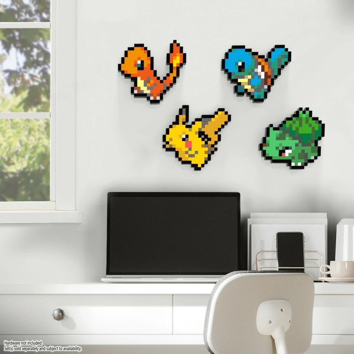 Set ndërtimi Mega Bloks Pokémon Pixel Pikachu, 400 pjesë, Plastikë