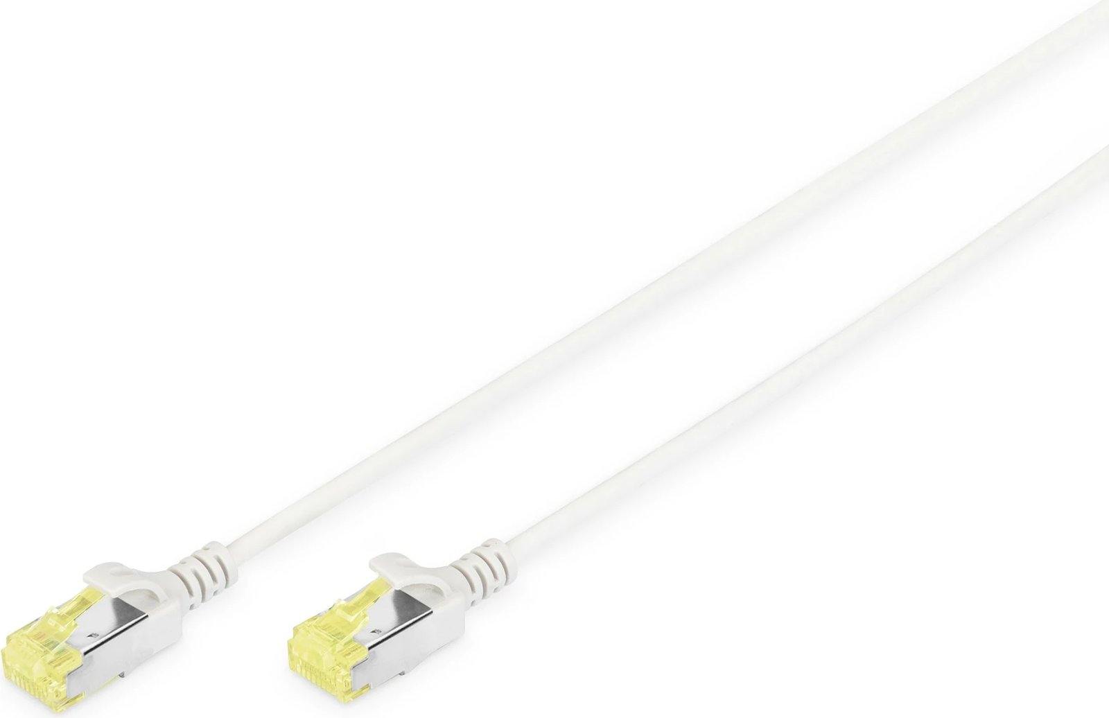 Kabllo rrjeti Digitus CAT 6A U/FTP Slim 1m, RJ-45, gri