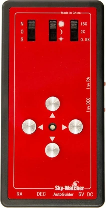 Telekomandë Sky-Watcher SW-4321 për montim EQ3, e kuqe