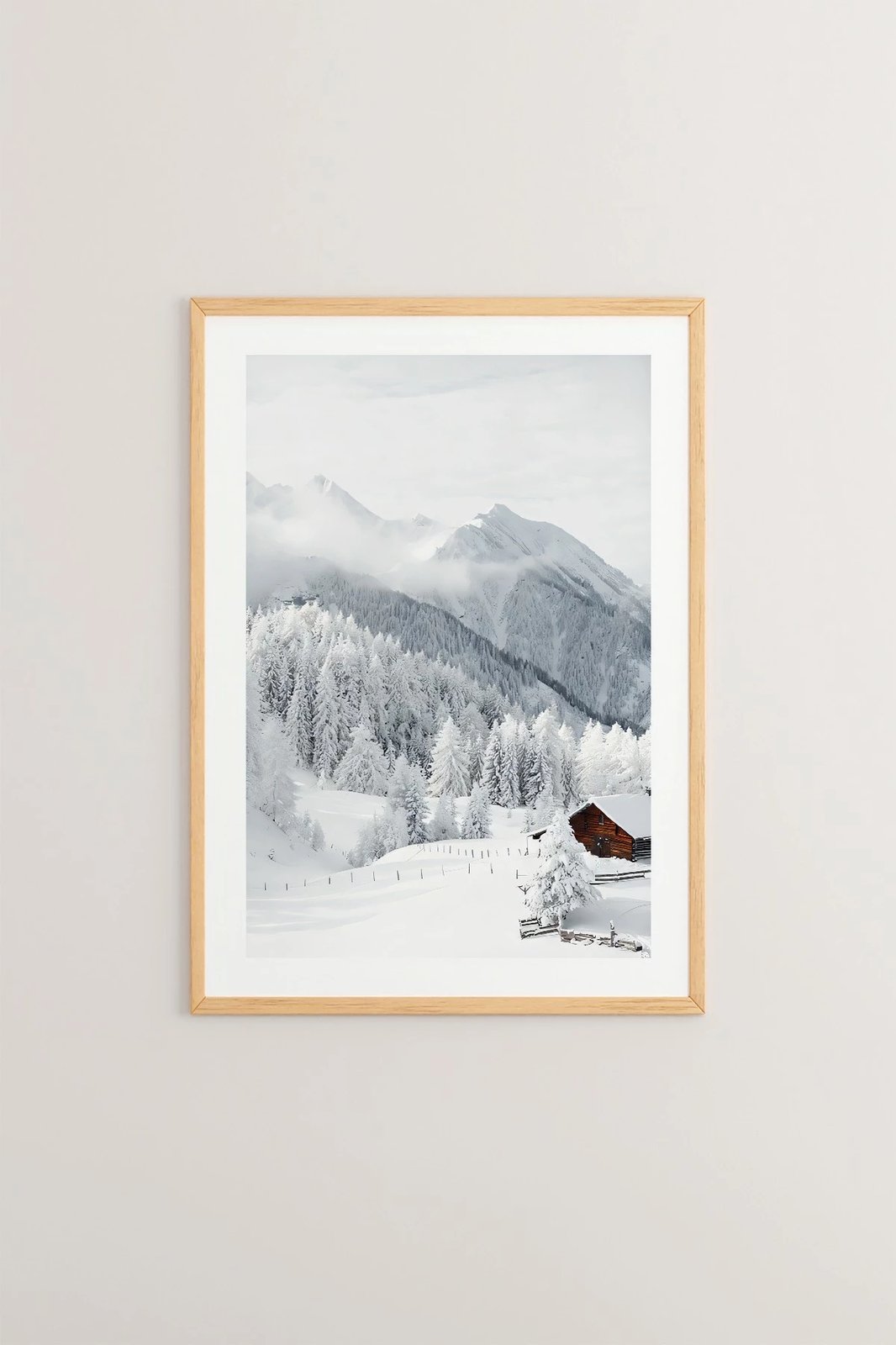 Pikturë dekorative me kornizë, Wallity, Tekhamcerceve120, shumëngjyrëshe, 33x48cm