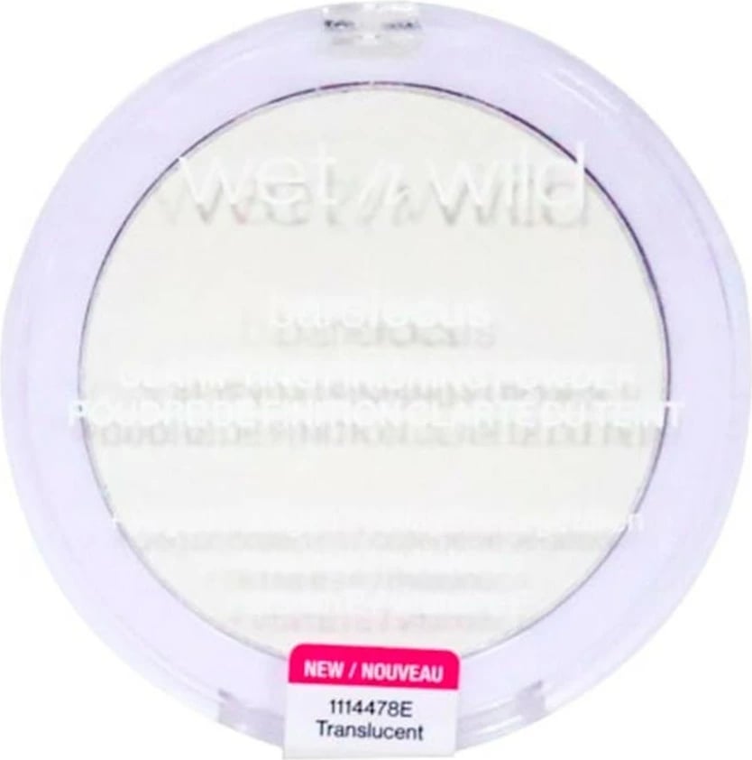 Puder kompakte Wet N Wild Powder Finish Clarifying 114478E translucent