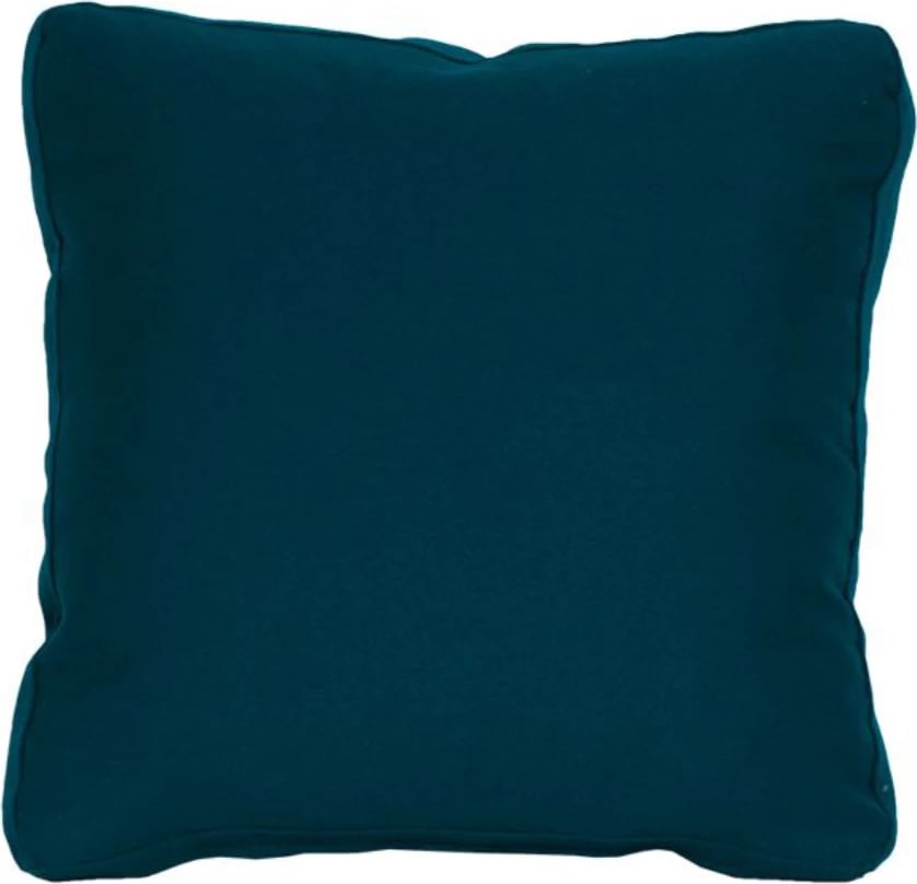 Jastëk dekorativ Box, material tekstili, ngjyrë petrol, 50x50cm