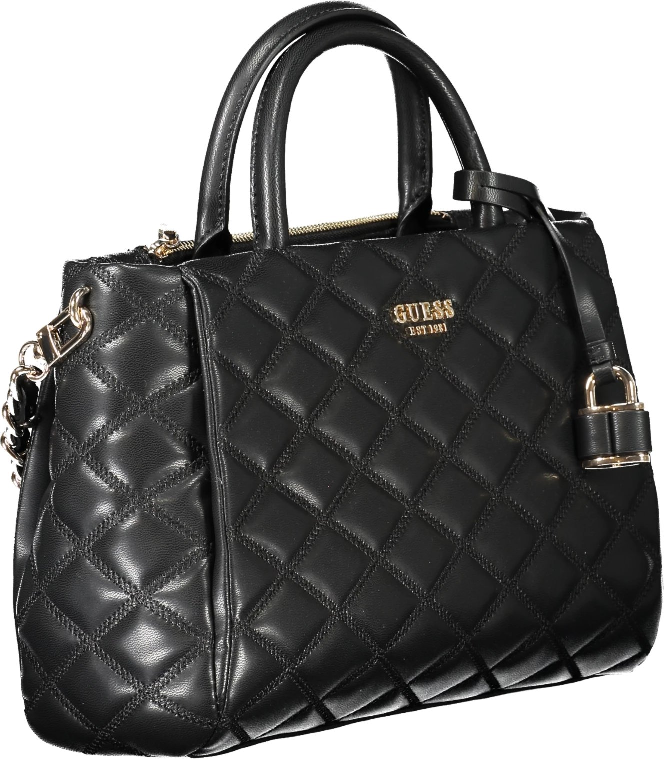 Çantë për femra GUESS JEANS TAMSIN, e zezë Çantë për femra GUESS JEANS TAMSIN, e zezë