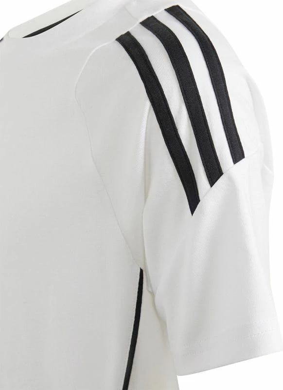Maicë për fëmijë adidas, e bardhë