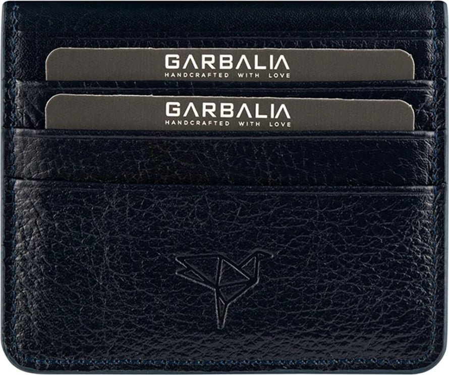 Portofol për burra, lëkurë origjinale, ngjyrë kaltër e errët, Zoozie Bags, Argenta