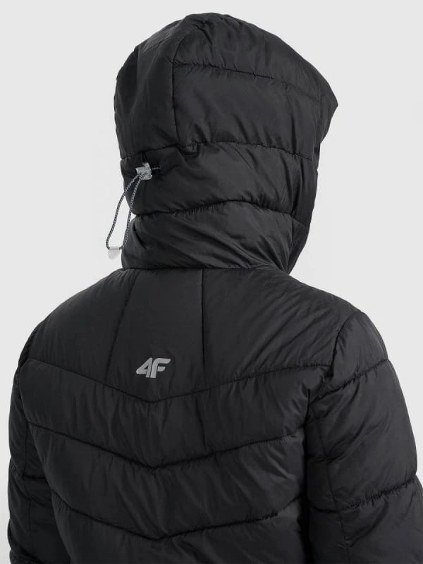 Jakne trekking për femra 4f, gri