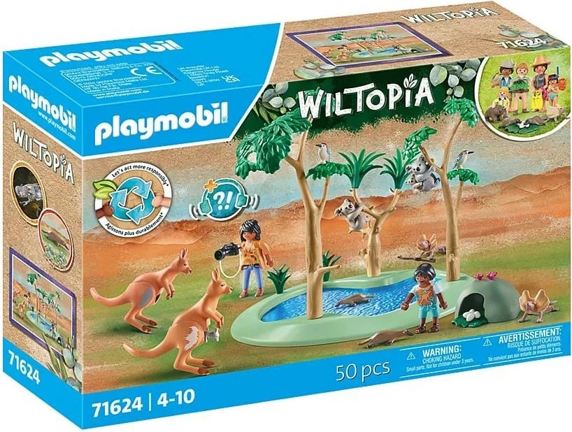 Set figurina Playmobil Wiltopia 71624, kafshë australiane, 50 pjesë