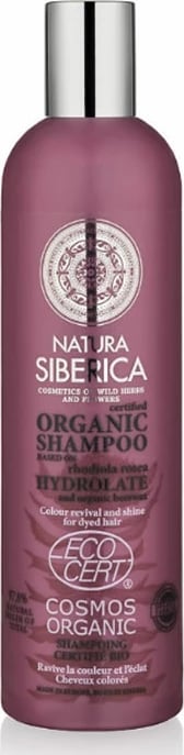 Shampon organik unisex Natura Siberica Colour Revival and Shine 400ml