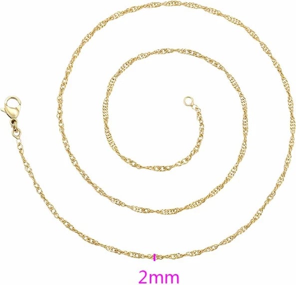 Varëse e thjeshtë, e praruar në arë 14k