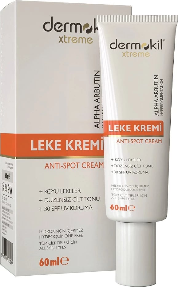 Krem fytyre anti-njolla Dermokil Xtreme Anti-Spot Cream Light Cream Against Discoloration për femra, 60ml