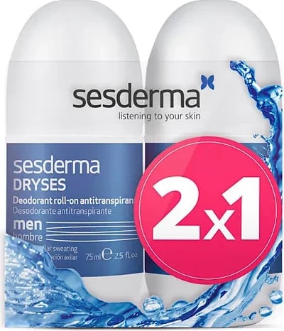 Deodorant roll-on për meshkuj Sesderma Dryses 2x75ml