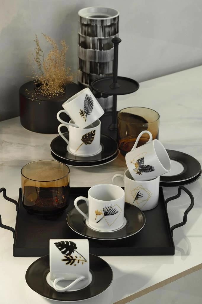Set filxhanash kafeje (12 copë), Hermia Concept, RU12KT43011122