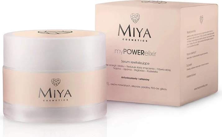 Serum për fytyrë Miya Cosmetics My Power Elixir për femra, 50ml
