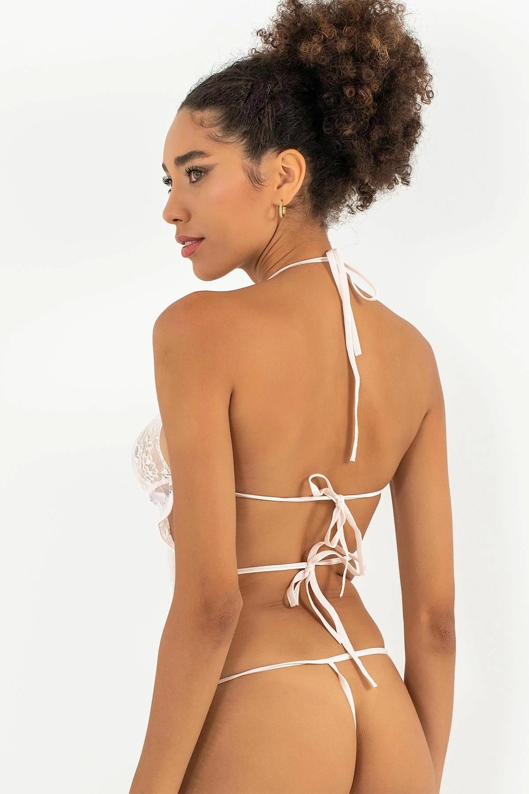 Babydoll Jumeon, ngjyrë pluhur, 001-000376