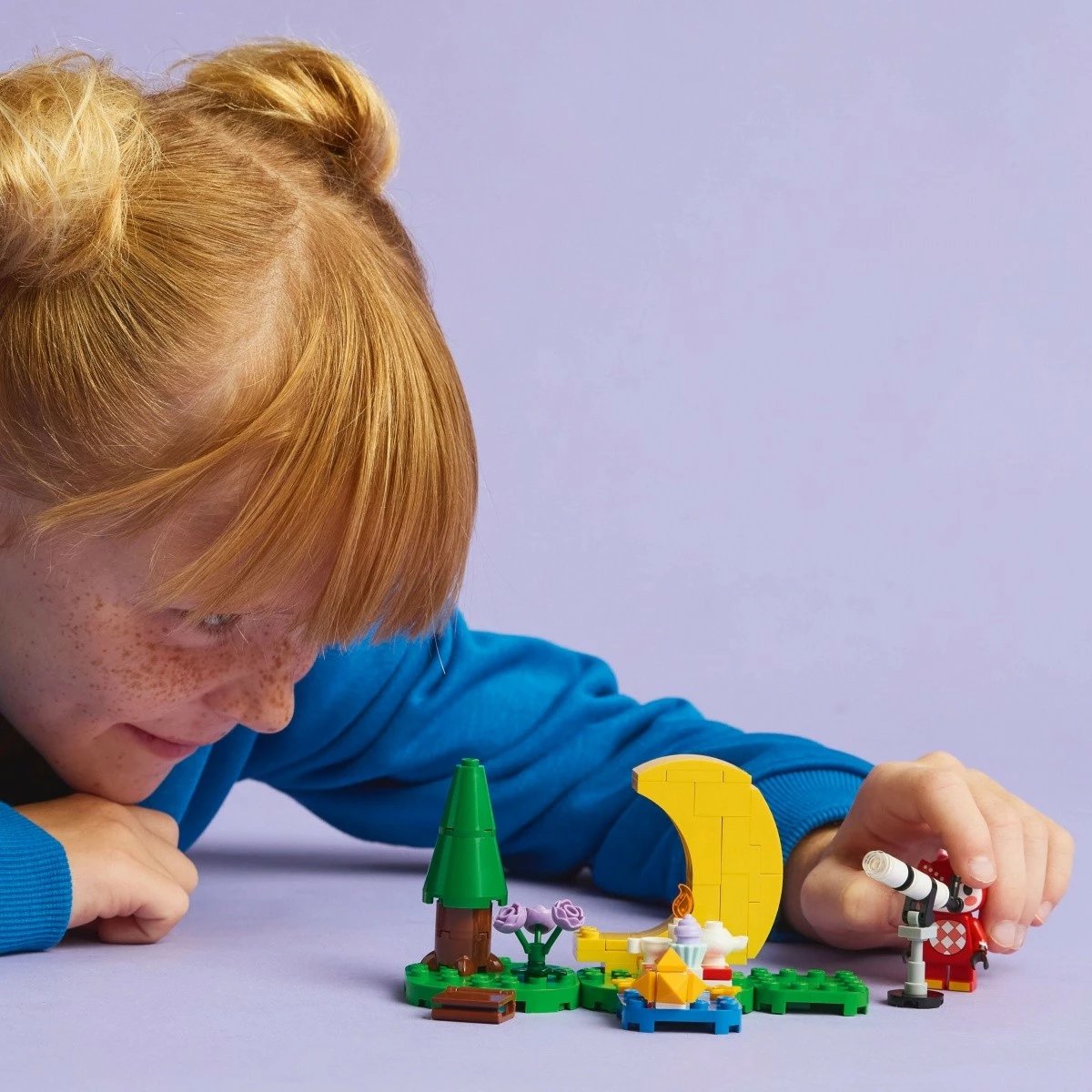 Set ndërtimi LEGO Animal Crossing 77053 Celeste Star Gazing, 78 pjesë