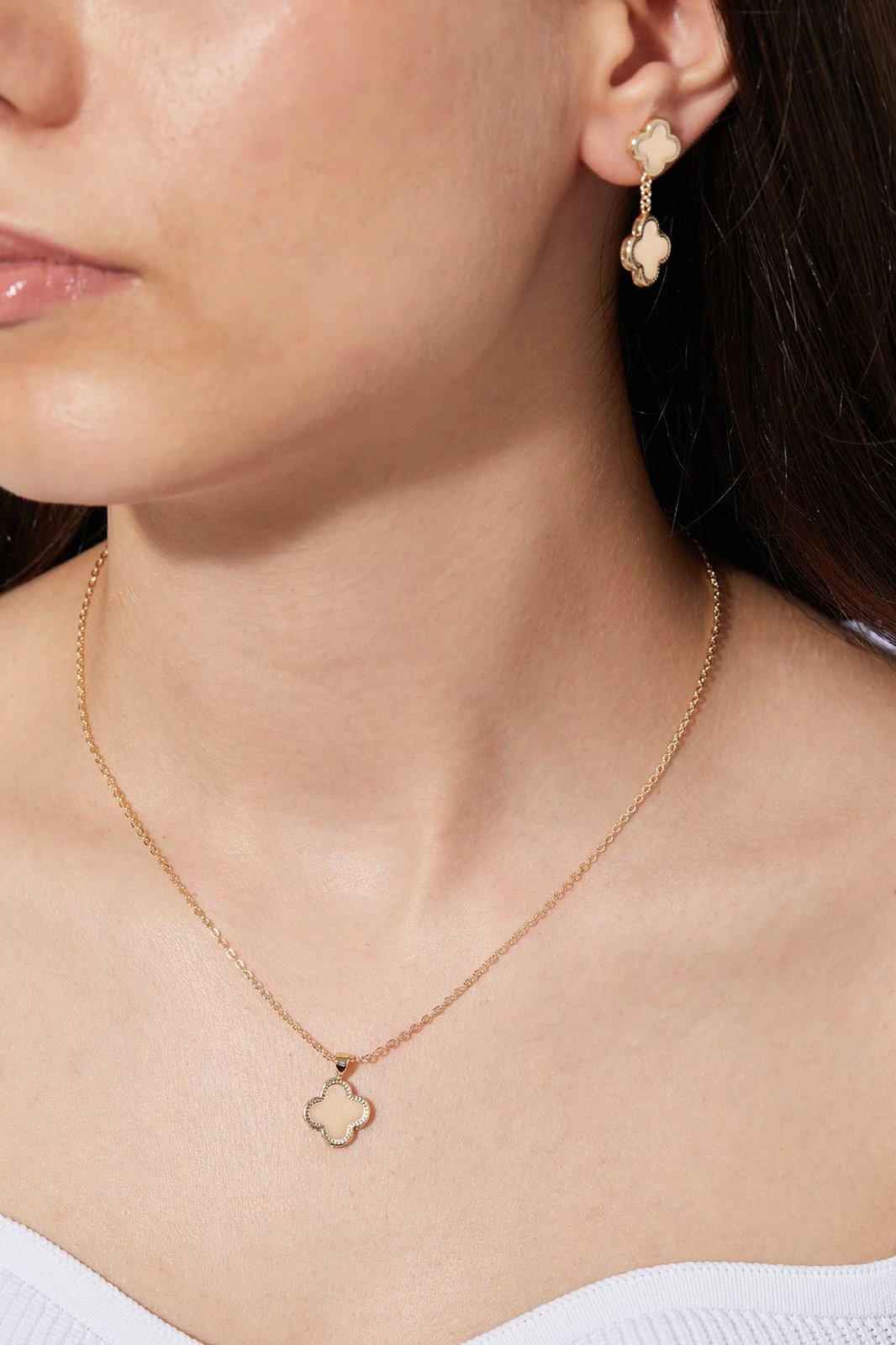 Set varëse metalike me vathë, ngjyrë ari, Elika, CSET9823