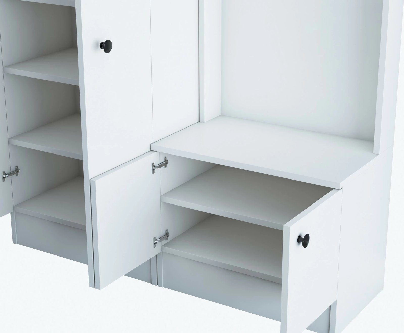 Stendë për korridor, ngjyrë e bardhë, M11 - 1567