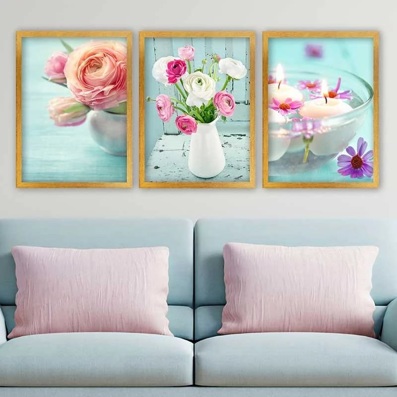 Pikturë dekorative me kornizë (3 copë), Wallity, 3AC_219025241_3545