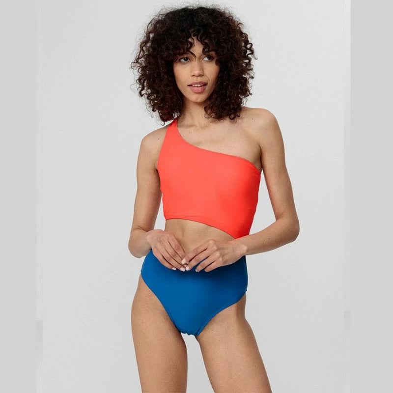 Bikine për femra 4F, blu dhe portokalli