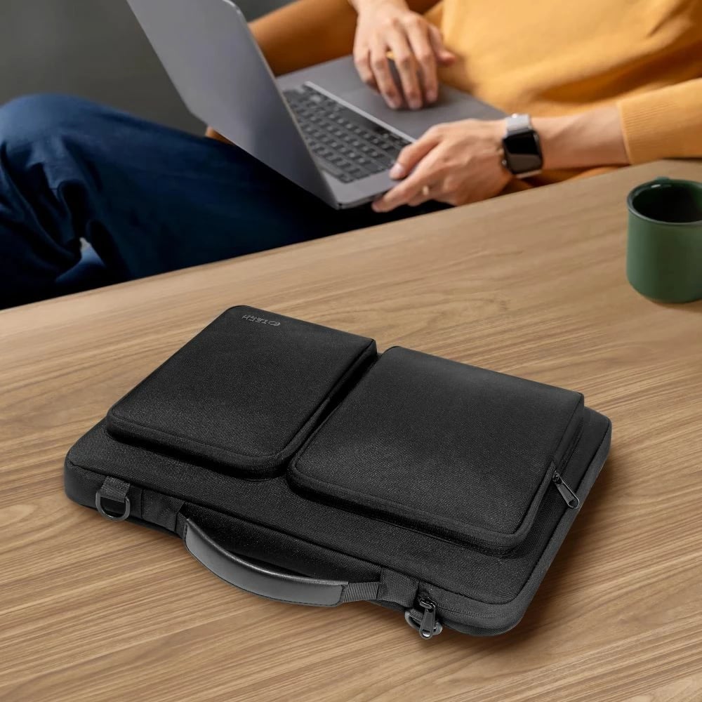 Çantë laptopi Tech-Protect Defender Bag 13-14, e zezë