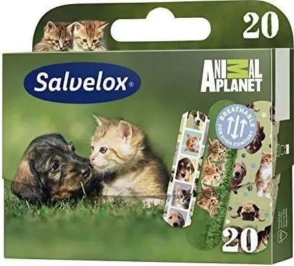 Plastera Salvelox Animal Planet 20 copë