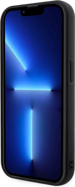 Mbështjellës Karl Lagerfeld KLHCP14L3DRKHNK për iPhone 14 Pro 6.1", 3D Rubber Choupette, i zi