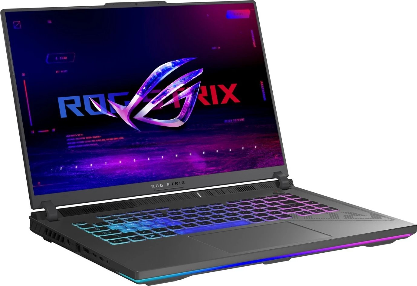 Laptop ASUS ROG Strix G16, 16", Intel Core i7, 16GB RAM, 512GB SSD, Nvidia GeForce RTX 4080, hiri