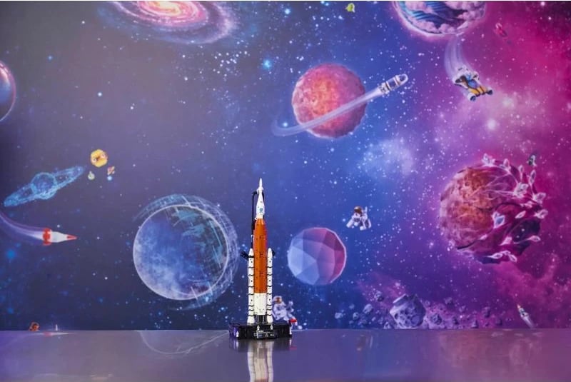 Lego Technic raketë NASA Artemis, fëmijë