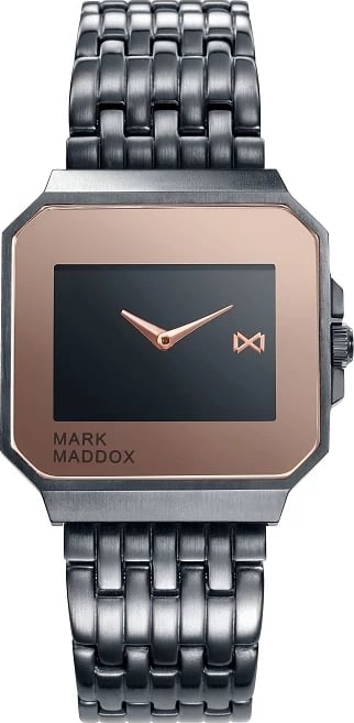 Orë dore për meshkuj MARK MADDOX MAH, e zezë