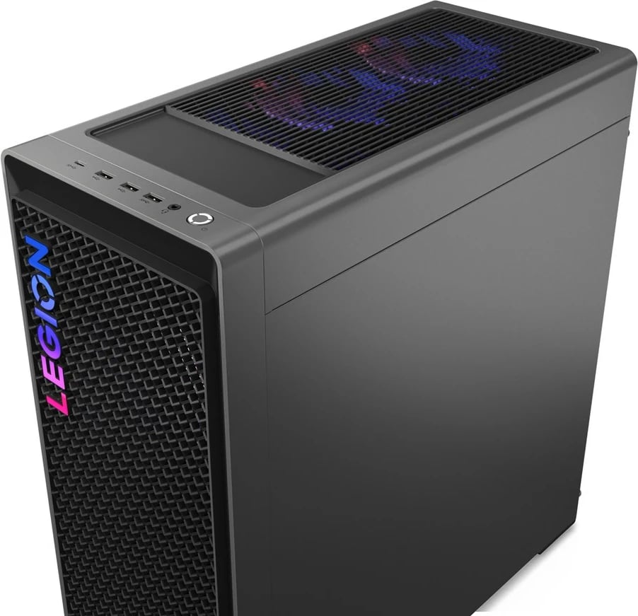 Kasë Lenovo Legion T7 34IAS10, Intel Core Ultra 9 285K, 64 GB RAM DDR5, 2 TB SSD, NVIDIA RTX 5070 Ti, Gri
