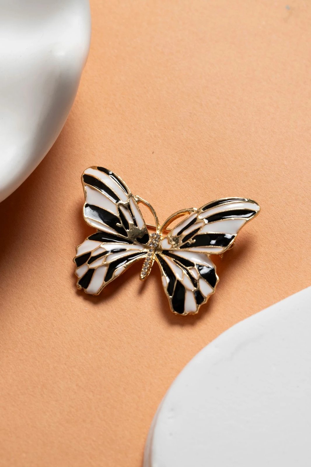 Brosh fluture shumëngjyrëshe, Jumeon, ELKBRT1020, 5x3.5cm