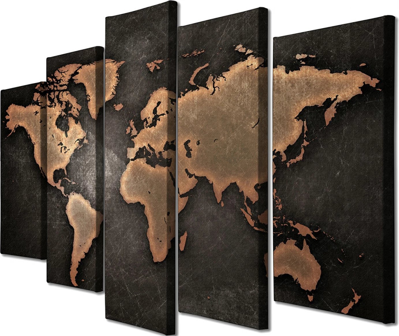 Pikturë dekorative 5 pjesë në kanavacë, FH7331, 105x3x70 cm