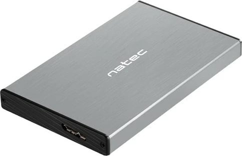Kasë Natec Rhino Go NKZ-1281 për HDD/SSD 2.5", USB 3.0, Gri