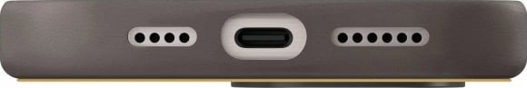 Mbështjellës UNIQ Lyden DS për iPhone 16 Pro 6.3", Magclick, verdhë-gri