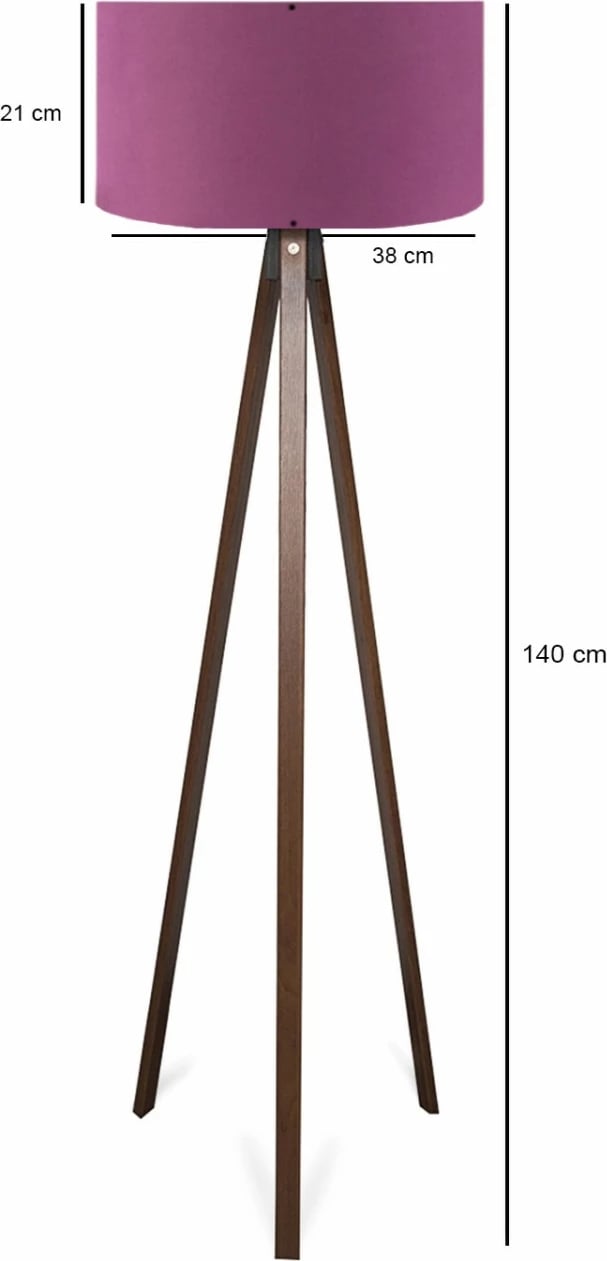 Llambë dyshemeje Opviq, ngjyrë vjollcë, AYD-2955