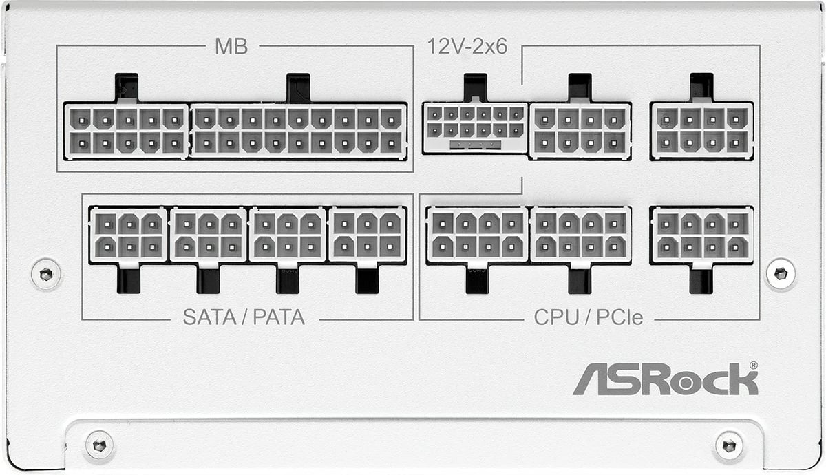Kasë energjie ASRock Steel Legend SL-850GW, 850W, ATX, 80+ Gold, e bardhë
