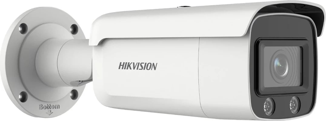 Kamerë sigurie IP Hikvision Bullet ColorVu DS-2CD2T47G2-L 4MP, Bardhë
