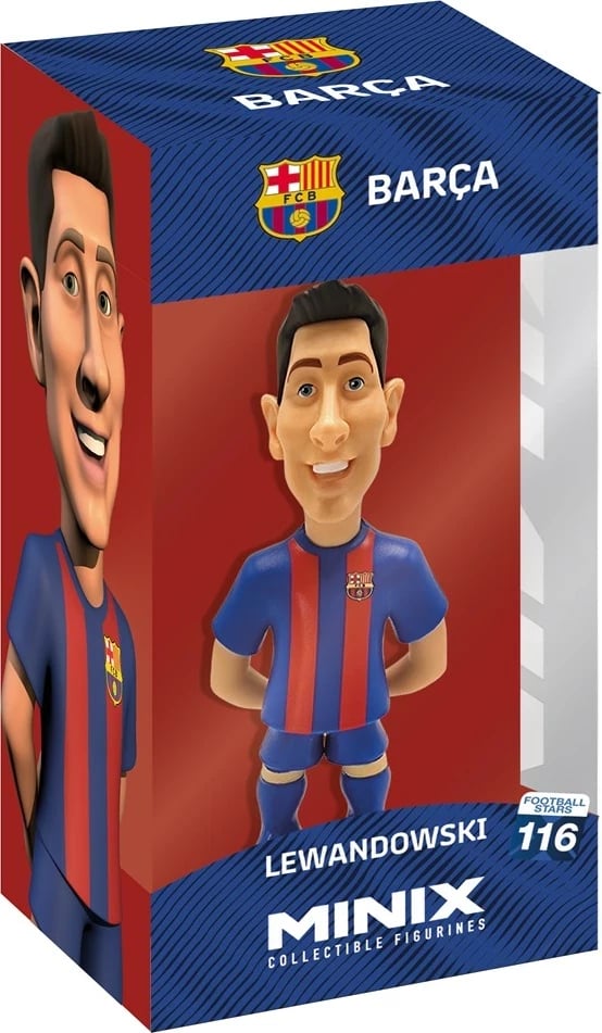 Figurinë koleksionuese MINIX FC Barcelona Robert Lewandowski