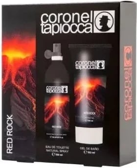 Set Eau de Toilette dhe xhel dushi për meshkuj Coronel Tapiocca Red Rock, 150ml + 150ml