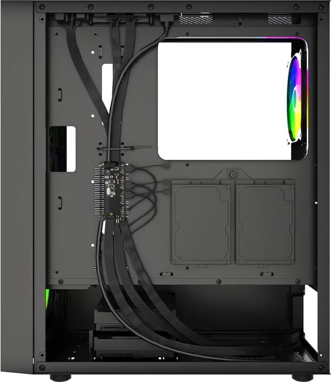 Kasë Gembird Fornax 4300 CCC-FC-4300, ARGB, e zezë