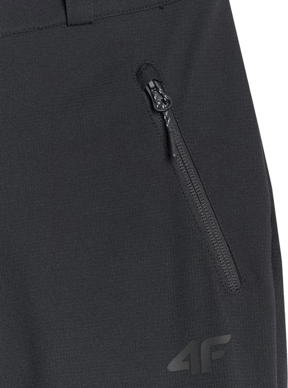 Pantallona trekking për femra 4F, të zeza