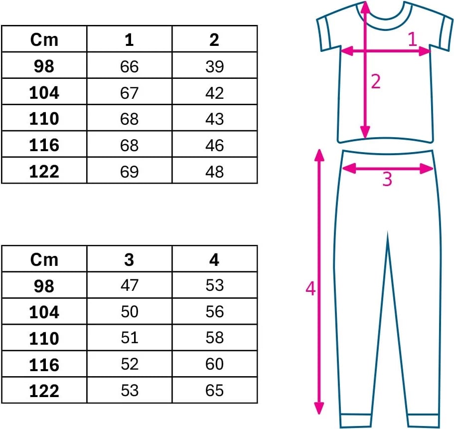 Set rrobash fëmijësh New Baby Kindergarten 2-pjesësh pambuk 100% muslin madhësi 110 (4-5 vjeç) blu-gri
