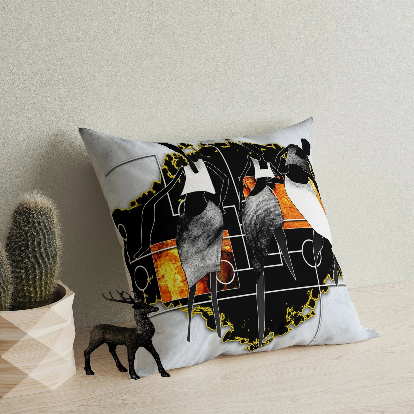 Jastëk dekorativ Evila Originals, A11967, shumëngjyrësh