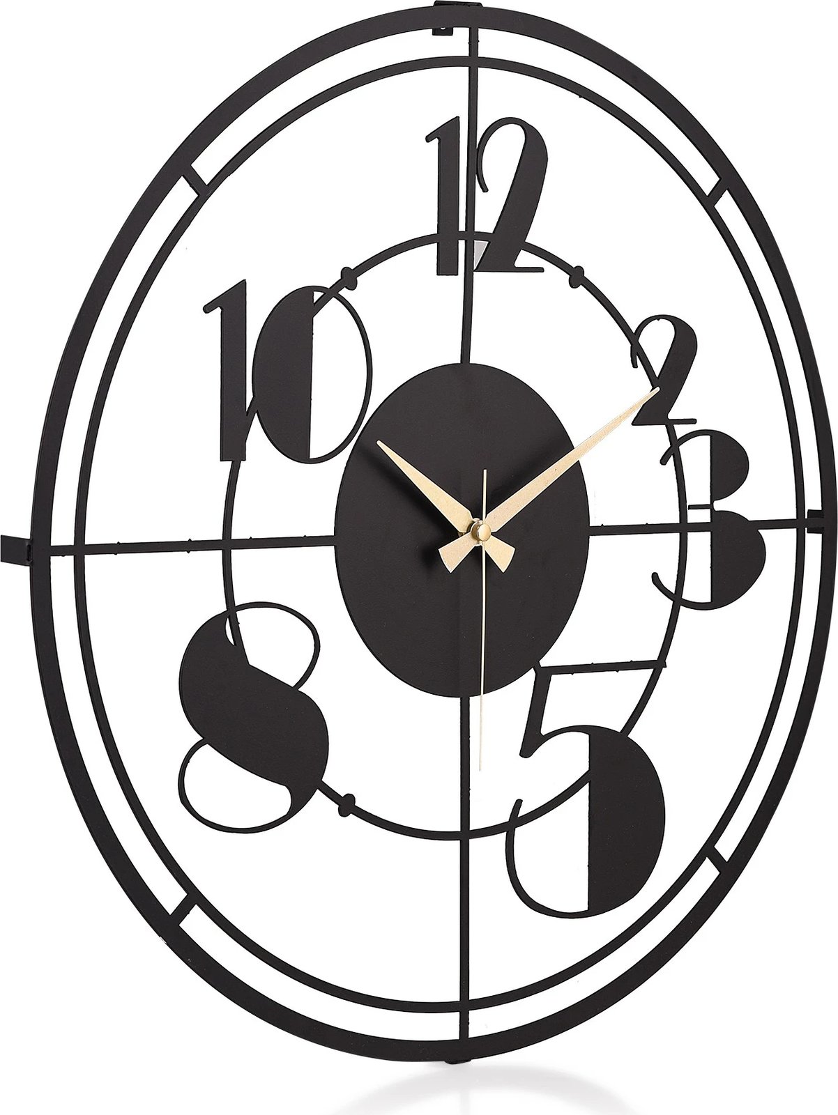 Orë muri dekorative metalike Wallity, Netro New, e zezë