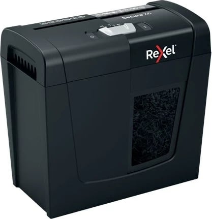 Grirëse letre Rexel Secure X6, e zezë